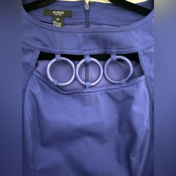 💙 Alfani Blue Circles Dress - Picture 5 of 5